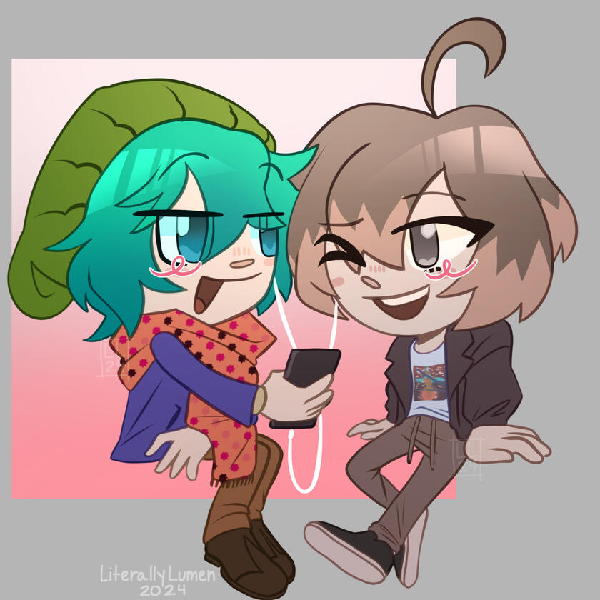Shaded Chibi x2